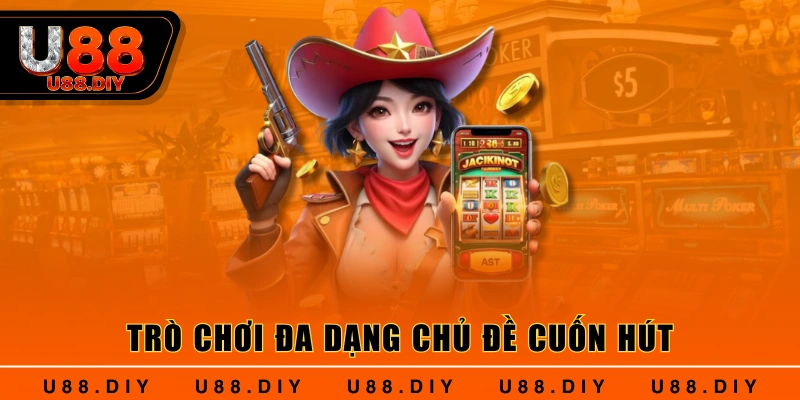 Trò chơi đa dạng chủ đề cuốn hút Trò chơi đa dạng chủ đề cuốn hút