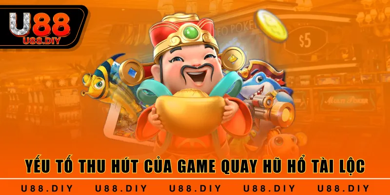 Yếu tố thu hút của game quay hũ Hổ tài lộc